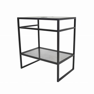 Koygarden Szafka łazienkowa loft industrial 70x45x78 z uchwytem na ręcznik
