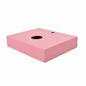 Szafka łazienkowa - metalowa - podwieszana pod umywalkę PINK 50x40x10