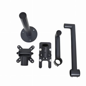 Kompletny zestaw montażowy: podstawa + ramię 22 cm + ramię 36 cm + uchwyt do monitora + uchwyt do terminala/ system modułowy POS