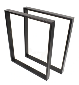 Noga 40x55cm 6x2cm czarna