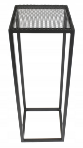 Kwietnik x1 loft industrial czarny