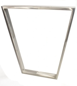 Noga V 60x72cm 6x2cm stal szlifowana