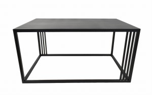 Ława metalowa No2 z ozdobnymi profilami Loft Industrial