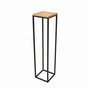 KWIETNIK STOJAK NA KWIATY LOFT DĄB CRAFT ZŁOTY H100 